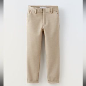 Zara Boys Tan Dressy Pants Size 10